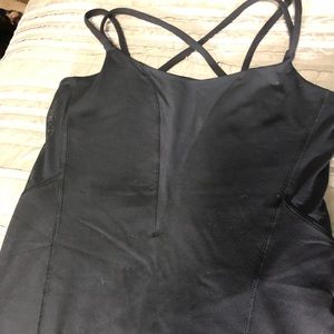 Lulu strapped mesh tank. Worn 3 times.